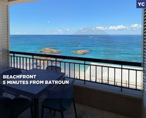 Chalet for rent/Beachfront/5 minutes from Batroun/BATROUN/بترون/REF#YC142366