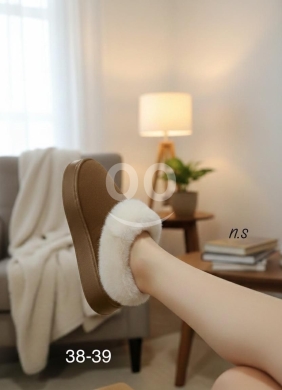 حذاء نسائي شتوي مبطن بالفرو | Women's Fur-Lined Winter Slides - Unmatched Comfort & Warmth — 3