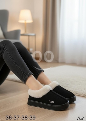 حذاء نسائي شتوي مبطن بالفرو | Women's Fur-Lined Winter Slides - Unmatched Comfort & Warmth — 5