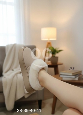حذاء نسائي شتوي مبطن بالفرو | Women's Fur-Lined Winter Slides - Unmatched Comfort & Warmth — 6