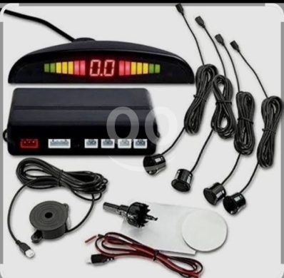 Vehicles accessories in Verdun - نظام حساسات خلفية للسيارات مع شاشة LED وتنبيه صوتي | Universal Car Rear Parking Sensor System