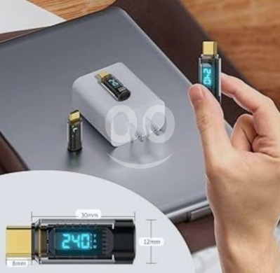 Other Mobile Phones & Accessories in Verdun - جهاز قياس قوة الشحن واط USB-C حتى 240 واط | USB-C Power Meter Tester 240W Max