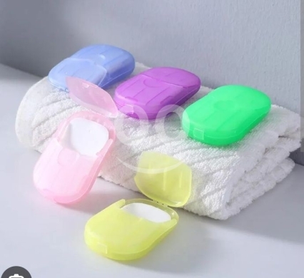 Baby & Kids Stuff in Verdun - أوراق صابون للاستخدام مرة واحدة مثالية للأطفال وللسفر | Disposable Portable Soap Sheets