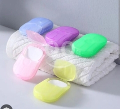 أوراق صابون للاستخدام مرة واحدة مثالية للأطفال وللسفر | Disposable Portable Soap Sheets
