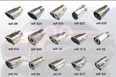 رؤوس إكزوزت كروم للسيارات وSUV مع خدمة التركيب | Chrome Car and SUV Exhaust Tips + Install