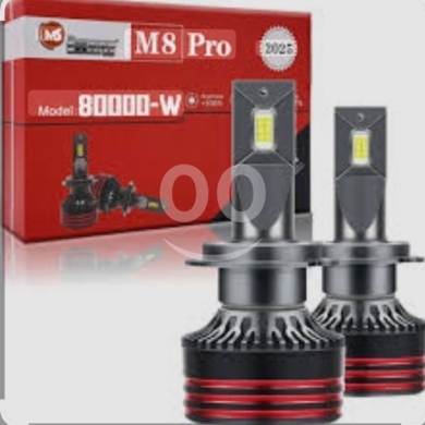 Vehicles accessories in Verdun - لمبات ليد ليزر للسيارات M8 Pro إضاءة فائقة القوة | M8 Pro LED Laser Car Headlight Bulbs