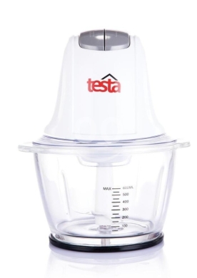 Kitchen appliances in Jounieh - فرامة تيستا 300 واط بوعاء زجاجي 600 مل | Testa Chopper 300 Watt with 600ml Glass Bowl