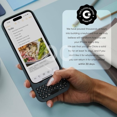 ️ Clicks Keyboard for iPhone 15 Pro Max ️ Experience the magic of tactile typing — 4
