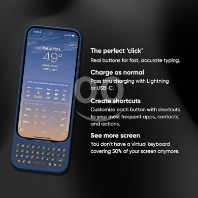 ️ Clicks Keyboard for iPhone 15 Pro Max ️ Experience the magic of tactile typing — 7