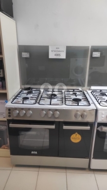 Kitchen appliances in Jounieh - بوتجاز غاز آغا 5 شعلات ستانلس ستيل 9060 سم | AGA Gas Cooker 5 Burners 9060 CM Stainless Steel