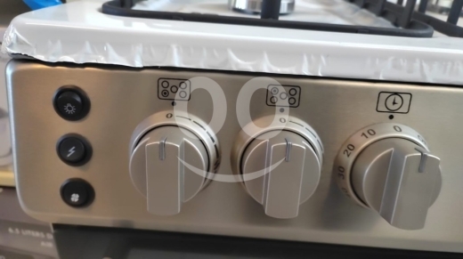 بوتجاز غاز آغا 5 شعلات ستانلس ستيل 9060 سم | AGA Gas Cooker 5 Burners 9060 CM Stainless S… — 3