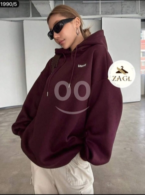 هودي نسائي أسود سميك ومريح للشتاء | Women's Thick and Comfortable Black Winter Hoodie — 7
