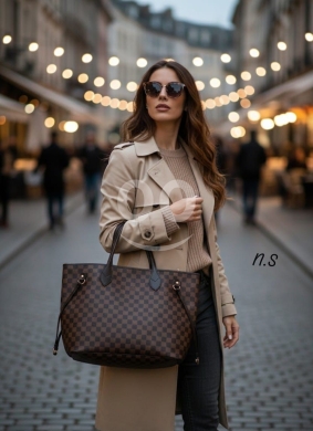 حقيبة يد نسائية كلاسيكية سوداء فاخرة | Classic Luxury Black Women's Tote Bag — 6