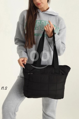 حقيبة كتف نسائية مبطنة عصرية - تشكيلة جديدة | Trendy Quilted Women's Tote Bag - New Colle… — 2