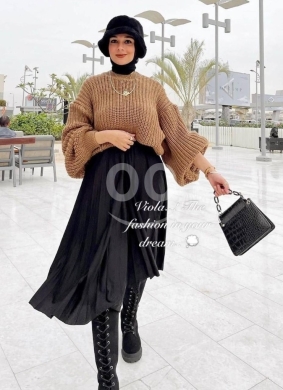 كنزة صوف ناعم بتصميم عصري وأنيق | Elegant Soft Wool Sweater Premium Quality — 5