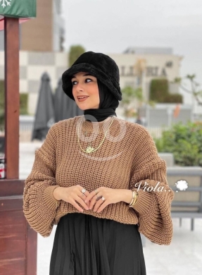 كنزة صوف ناعم بتصميم عصري وأنيق | Elegant Soft Wool Sweater Premium Quality — 8