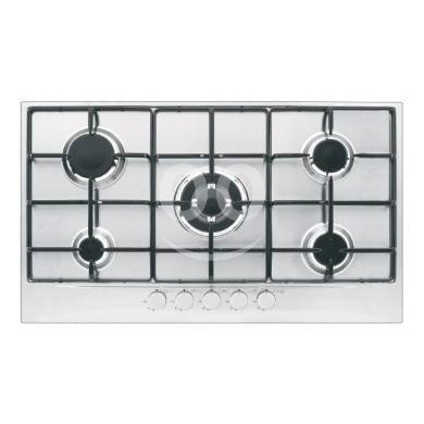 Kitchen appliances in Ajaltoun - مسطح سوبر جاز بلت إن XL مقاس 90 سم 5 شعلات ستانلس ستيل أمان كامل | Supergas Built-In Flat XL Hob 90c