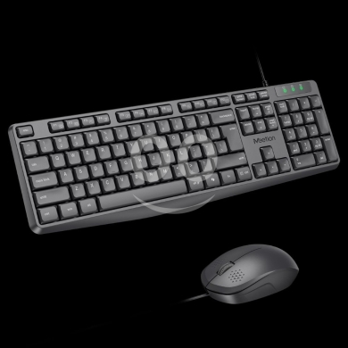 Computers Parts & Software Accessories in Ajaltoun - كومبو ميتيون C235 كيبورد وماوس سلكي صامت بتصميم مريح | Meetion Silent Wired Keyboard & Mouse Combo C