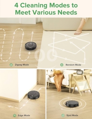 ?? Robot Vacuum Cleaner and Mop, 3500Pa Strong Suction, Upgraded Suction Inlet Robotic… — 4