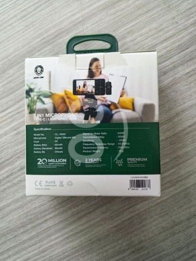 Mobile accessories in Tripoli - ميكروفون جرين ليون اللاسلكي 3 في 1 | Green Lion 3-in-1 Wireless Microphone