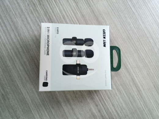 ميكروفون جرين ليون اللاسلكي 3 في 1 | Green Lion 3-in-1 Wireless Microphone — 2