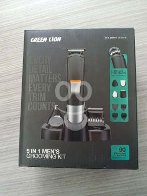 طقم العناية الشخصية المتكامل 5 في 1 للرجال من Green Lion | Green Lion 5 in 1 Men’s Groomi… — 2