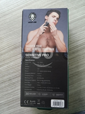 Mobile accessories in Tripoli - ماكينة حلاقة المناطق الحساسة Green Lion Sensitive Pro | Green Lion Sensitive Pro Body Trimmer