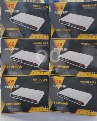 Cameras, Camcorders & Studio Equipment in Achrafieh - SKE Mini DC UPS 8800mAh for Routers & Cameras