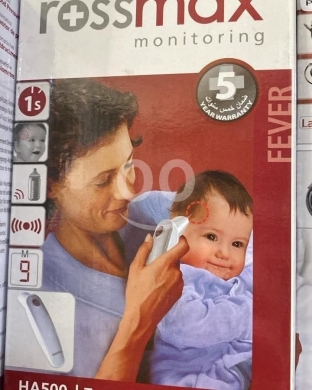 Health & Beauty in Achrafieh - ميزان حرارة ديجيتال للرأس | Rossmax Digital Temple Thermometer - Professional Grade