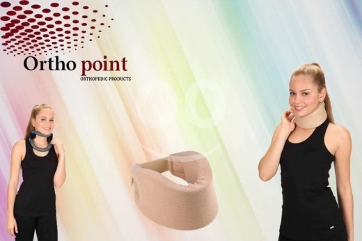 Health & Beauty in Achrafieh - طوق رقبة طبي ناعم لتخفيف الآلام ودعم الفقرات | Orthopoint Soft Neck Collar - Made in Turkey