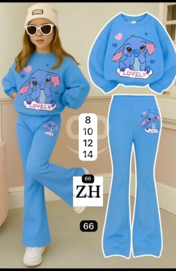 الملابس، الأحذية والزينة في أبو سمرا - بيجاما بناتي "ستيتش" ناعمة وكيوت | Super Soft and Cute Girls&#039; Stitch Pajama Set