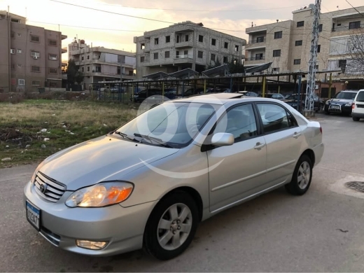 Toyota in Zahleh - Toyota Corolla Model 2003
