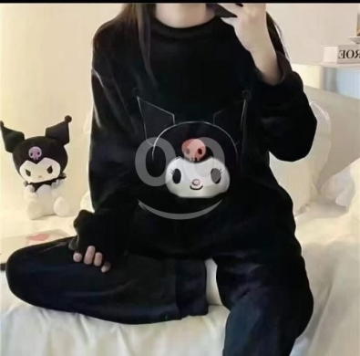 بيجاما فرو نسائية ثقيلة ودافئة | Ultra-Warm Heavy Women's Faux Fur Pajamas — 7