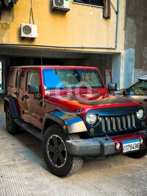 Jeep in Beirut City - Jeep Wrangler 2012