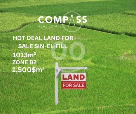 Lands for sale in Sin el-Fil - HOT DEAL LAND FOR SALE SIN-EL-FILL