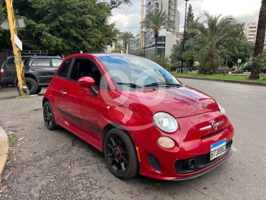 Fiat in Beirut City - Fiat 500 model 2014