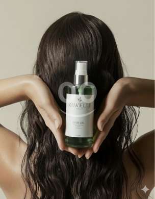 Organic hair oil