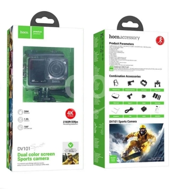 Caméras, caméscopes et équipement de studio dans Aley - HOCO DV101 Action Sports Camera