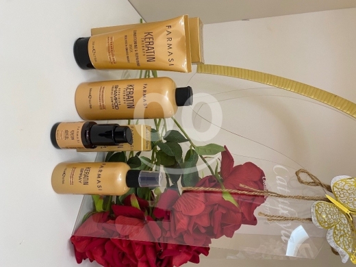 Health & Beauty in Al Dahye - مجموعة فارماسي كيراتين ثيرابي للعناية بالشعر | Farmasi Keratin Therapy Professional Hair Care Set