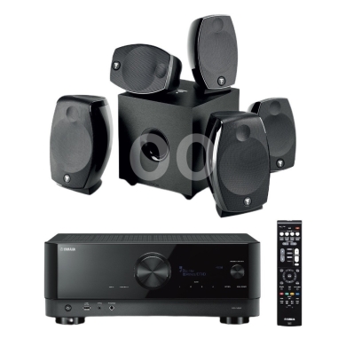 Audio & Stereo in Antilias - نظام مسرح منزلي فوكال Sib Evo 5.1.2 مع مستقبل ياماها RX-V6A 8K | Focal Sib Evo 5.1.2 Atmos & Yamaha