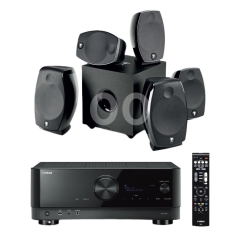 نظام مسرح منزلي فوكال Sib Evo 5.1.2 مع مستقبل ياماها RX-V6A 8K | Focal Sib Evo 5.1.2 Atmos & Yamaha