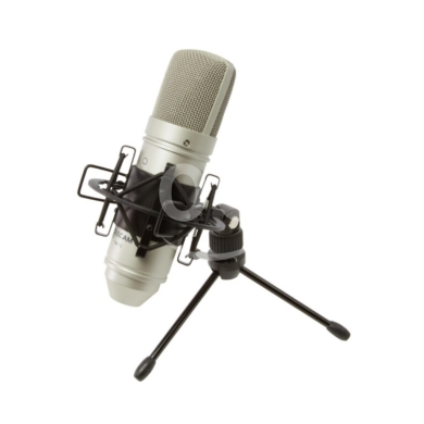 تاسكام TM-80 مايكروفون مكثف احترافي للتسجيل الصوتي | Tascam TM-80 Cardioid Condenser Stud… — 2