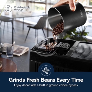 ?? De'Longhi Dinamica Plus fully automatic espresso machine brews personalized coffee,… — 4