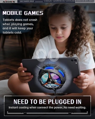 Tablet magnetic cooler — 3