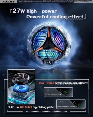 Tablet magnetic cooler — 4