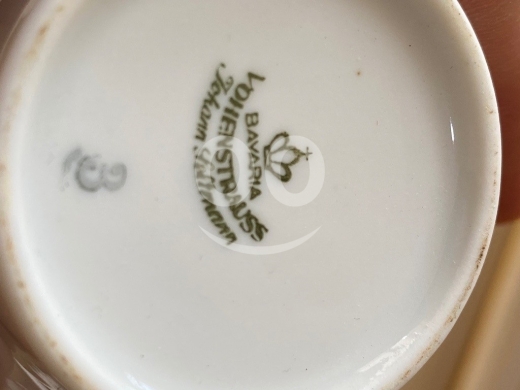 طقم عشاء بافاريا فوهينستراوس ملكي مذهب 42 قطعة | Royal Bavaria Vohenstrauss Porcelain Din… — 9