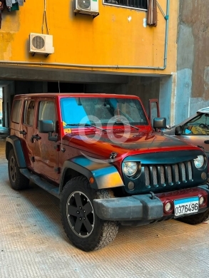 Jeep in Beirut City - Jeep Wrangler JK 2012