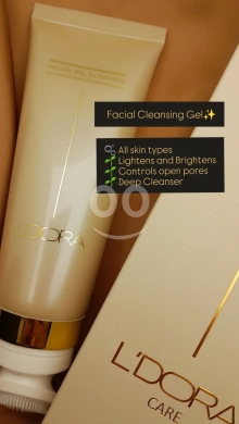 غسول لادورا بفرشاة سيليكون للتنظيف العميق | L'DORA Cleanser with Silicone Scrubber Brush — 2