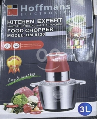 Kitchen appliances in Barbir - فرامة Hoffmans الكهربائية سعة 3 لتر | Hoffmans 3L Electric Food Chopper