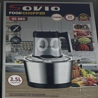 Other home appliances in Barbir - فرامة SOVIO الكهربائية سعة 3.5 لتر وقوة 2200 واط | SOVIO 3.5L Electric Food Chopper & Multi-Purpose